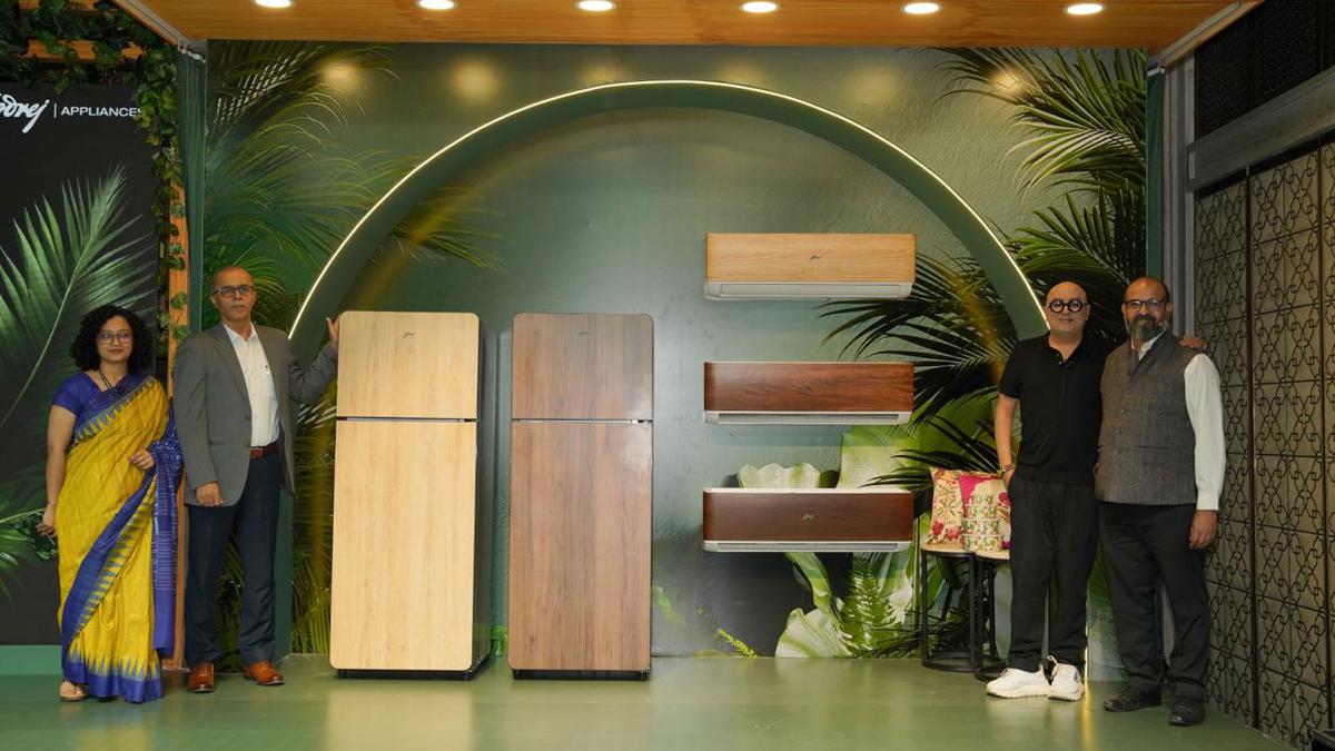 Godrej unveils home appliances in wood finish